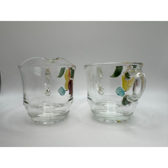 Vintage Bartlett Collins Creamer Sugar Bowl Pear fruit Gay Fad 50’s Vtg - Picture 6 of 6